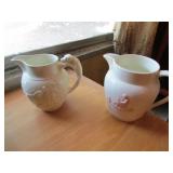 2 wedgewood pitchers