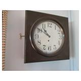 antique ingraham wall clock