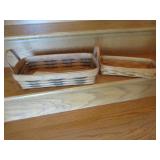 2 longaberger baskets