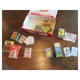 all tiny cartoon cards & cigar box