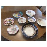 hand painted porcelain bowls