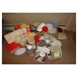 all tupperware,dish & items