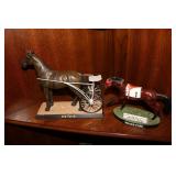 dan patch & hoosier park horse figurines