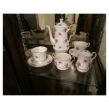 hammersley princess house porcelain tea set