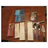 steak knives & utencils