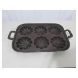 cast iron muffin pan