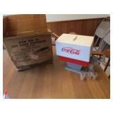 toy coke dispenser w/box