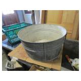 galvanized tub