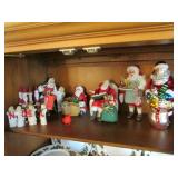 santa claus & christmas decorations