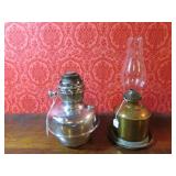 famos oiol lamp & brass oil lamp