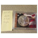 2014 silver eagle 1 oz of fine silver