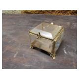 vintage jewelry casket