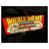 double double bonus lighted light (works)