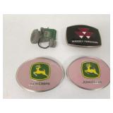 john deere,massey ferguson & tractor belt buckles