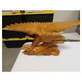 wooden eagle