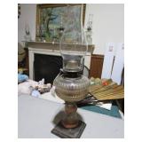 vintage oil lamp