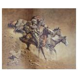 Frank McCarthy Unframed Lithograph An Old Time