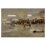 Frank McCarthy The Hunt Unframed Lithograph