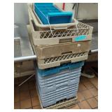 quantity of dish drying racks