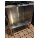 stainless steel bar cabinet 28x36x20"