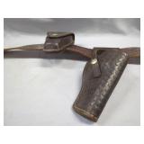 Don Hume Leather Gun Belt and Holster