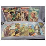 Gold Age Comic Books Roy Rogers and Queen of The