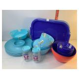 Assorted Plastic Trays, Bowls, Servers & Misc