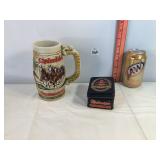 Budweiser Stein & Playing Cards