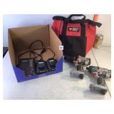 Porter Cable 20v Drill & Impact Drill & Access.