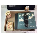 Al Jolson Records & Asst Collectibles