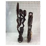 Wooden African Art Pieces