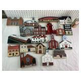 Assorted Wooden Buildings