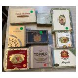 Assorted Cigar Boxes