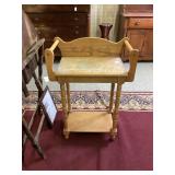 Small Oak Washstand