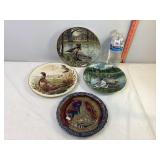 Christmas 1973 Fenton & Other Collector Plates