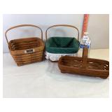 Assorted Longaberger Baskets