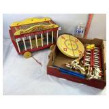 Fisher Price Circus Wagon, Animals & Accessories