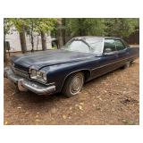 1973 Buick limited 4 door hardtop with keys and