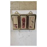 1969 Ford Mustang vintage tail light assembly SAE