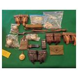 Mosin Nagant Bayonet, Pouches, Cleaning Kits