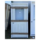 Exterior 36in Right Hand Outswing Windowed Door