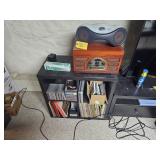 Crosley record player, Sony CD player, CD