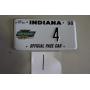 1998 BRICKYARD 400 OFFICIAL PACE CAR PLATE 4