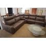 3PC LEATHER POWER RECLINING SECTIONAL