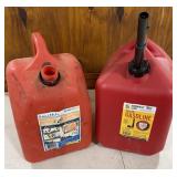 (2) 5 Gallon Gas Cans