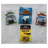 3 ERTL Farm Toys, 1 Scale Models Tractor