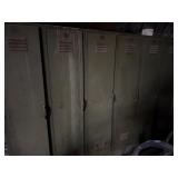 Long Metal Locker w/ 6+/- Doors