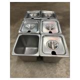 Vollrath & misc stainless steel food serving pans
