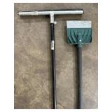 Nexstep floor squeegee and floor scraper