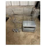 3 wire Chafing Dish Stands, place card holders &